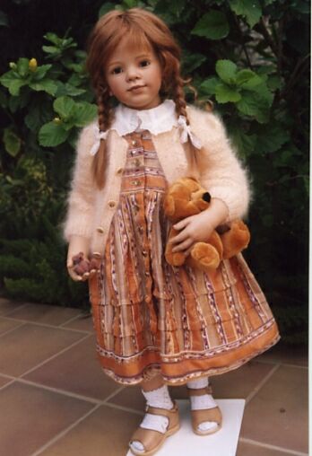 K&uuml;nstlerpuppe von Vera Scholz: Marisa